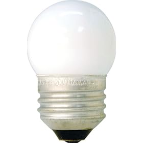 GE 41267 7.5-Watt Nightlight, Soft White, S11 1CD Light Bulb
