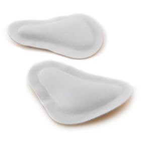 Pedag 135 T-Form Self Adhesive Metatarsal Pad for Flat Feet, White Leather
