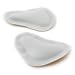 Pedag 135 T-Form Self Adhesive Metatarsal Pad for Flat Feet, White Leather