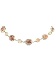 Vicente Agor "Volcanico" Fire Opal in Matrix Vesuvius Necklace