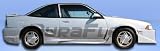 1988-1994 Chevrolet Cavalier/Sunbird 2dr Drifter Sideskirts