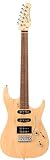 Godin Velocity Electric Guitar with Gigbag, Natural Flame - Rosewood Fingerboard