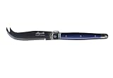 Laguiole Set of Two Cheese Knives,Cobalt