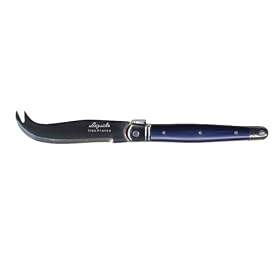 Laguiole Set of Two Cheese Knives,Cobalt by Sisson