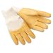 Memphis 6830 Rough Texture Natural Latex Palm Coated Gloves with Knit Wrist and Cotton Jersey Blend Shell, Size Large Sold by the Dozen Pairs