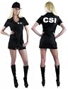 CSI Double Zip Dress Adult Costume