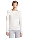 Duofold Women's Midweight Long Sleeve 2 Layer Crew,Winter White,Small
