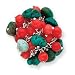 Sterling Silver Turquoise & Red Coral Ring