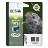 Epson - T0794 - Cartouche d'encre d'origine Claria jaune pour SP 1400