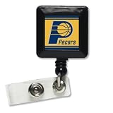Indiana Pacers Official Retractable Badge Holder Keychain