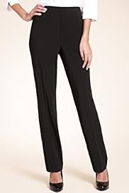 Slim Leg Flat Front Trousers