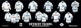 Detroit Tigers 5 x 15 Uniform History Plaque