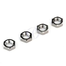 PD0607 Aluminum Nut 17mm EB-4 S2 Pro (4) from Hex Nuts