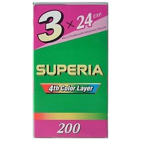 Fuji Superia 200asa 35mm - 24 exp 3 for 2