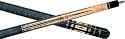 Action ACT47 - Exotics Series Natural Maple with Overlay Points Pool Cue Stick