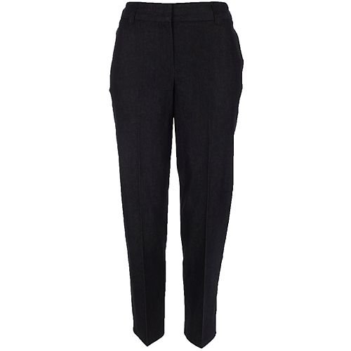 Misses Larry Levine Career Denim Ankle Pants Misses Larry Levine Career Denim Ankle Pants