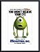 Monsters Inc., Art Poster with Metal Frame, poster size: 11