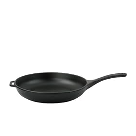 Chasseur Cast Iron 28cm Cast Handle Matt Black Frypan