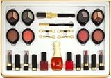 Halston by Halston for Women Signature Color Collection Set Includes: 1.0 oz Cologne Spray + 12 Eye Shadows + 4 Blusher + 4 Lipstick + 1 Eye Pencil and 2 Nail Polish