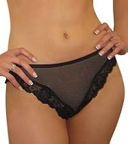 Lunaire Scroll embroidered brief