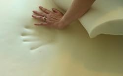 Sleep Better 2-Inch Visco Elastic Memory Foam  Mattress Topper, Twin Extra Long
