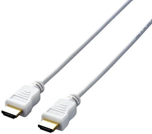 ELECOM HDMI�����֥� ����� 1.5m �ۥ磻�� (PS3�б�) DH-HD13AS15WH �μ̿�