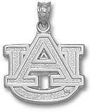LogoArt Auburn Tigers Sterling Silver Team Font 5/8 Pendant