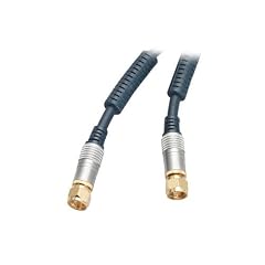 HOME CINEMA ANTENNENKABEL, BEIDSEITIG F-STECKER, MIT MANTELSTROMFILTER, 10M