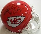 Christian Okoye Autographed Kansas City Chiefs Replica Mini Football Helmet