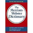 Merriam-Webster Hardback : Paperback Dictionary, 960 Pages, 4-3/16"x6-7/8" -:- Sold as 1 EA