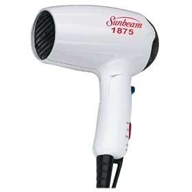 SunBeam SBPC33 1875W Compact Travel Dryer