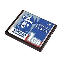 Viking InterWorks 1GB Standard Compact Flash 40X Read 23X Write