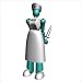 Stikfas Beta Female Action Figure Kit Nurse