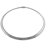 Sterling Silver 8-mm Omega Chain