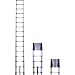 Xtend & Climb 785P Aluminum Telescoping Ladder Type I Professional Series, 15.5-Foot