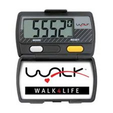 Walk4Life Pedometer - W4L Neo II 2 Function Digital Pedometer