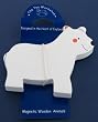 Magnetic Wooden Polar Bear Magnet by The Toy Workshop