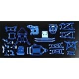 Integy Alloy Evo-X Conversion Kit Mini-T INTT7200BLUE by Integy