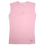 Celeritas Sports Pink Women's Cotton/spandex Split-v Raglan T-shirt/with Grey Logo Item Number 90006