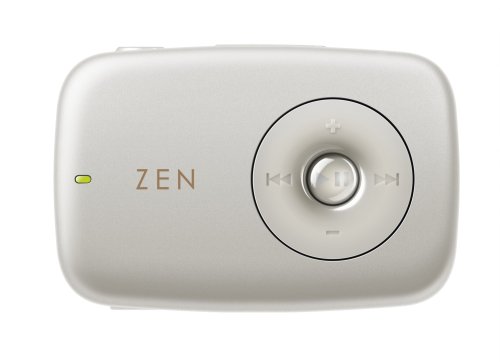 Childrens Toyshop  Electronics : Creative - Zen Stone 2 GB MP3 player with speaker - champagne