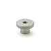 JW Winco Stainless Steel 303 Round Tapped Nut, Knurled, Threaded Through Hole, M4 x 0.7 Thread Size x 9.5mm Thread Depth, 16mm Head Diameter (Pack of 1)