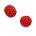 Red Cinnabar Small Oval Focal Beads 12mm Chinese Design (2)