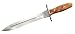 Nieto-Dagger Knife, Oliv Wood, 27 cm, Leather Sheath