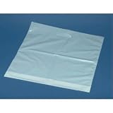 Papstar Tragetaschen/12358 38x30x4cm wei� LDPE Inh.100