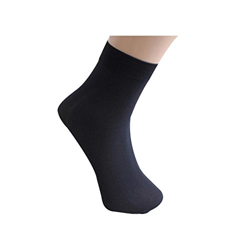 Surker 10 Pairs Men's Bamboo Fiber Ultra-thin Breathable Socks CL00096