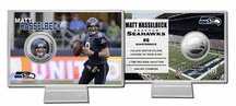 Highland Mint NFL Seattle Seahawks Matt Hasselbeck Silver Coin Card