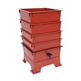 The Worm Factory 4-Tray Worm Composter - Terra Cotta
