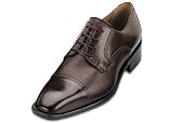 Fratelli Footwear Italian Deer/Calf Tie in Black, Brown or Burgundy
