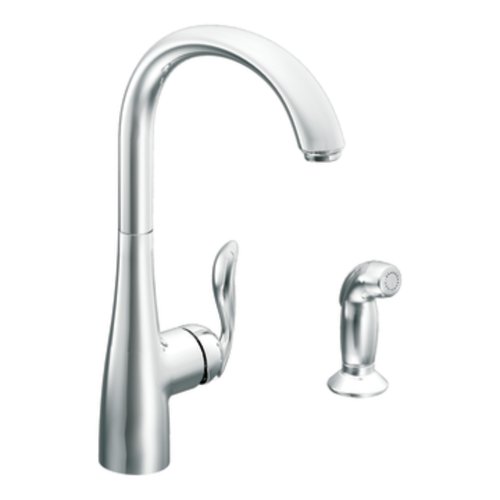 Moen CA7790 Arbor One-Handle High Arc Kitchen Faucet, Chrome
