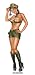 Michael Landefeld - Army Pin-up Girl - Sticker / Decal